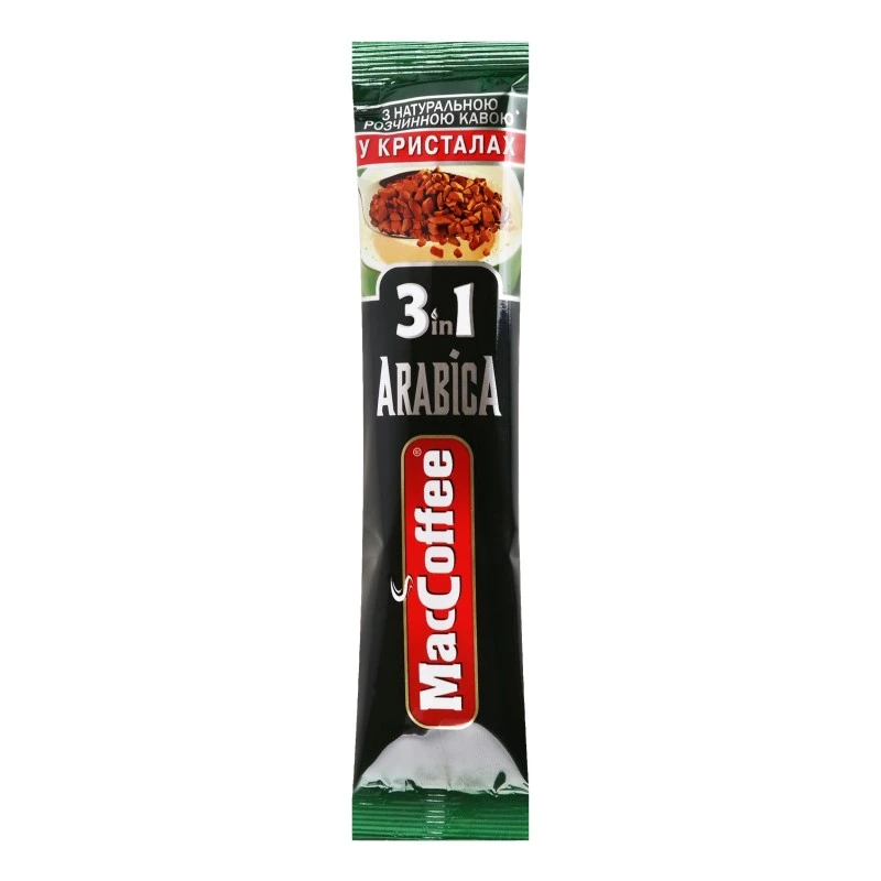 Напій кавовий розчинний 3в1 Arabica MacCoffee, 16 г