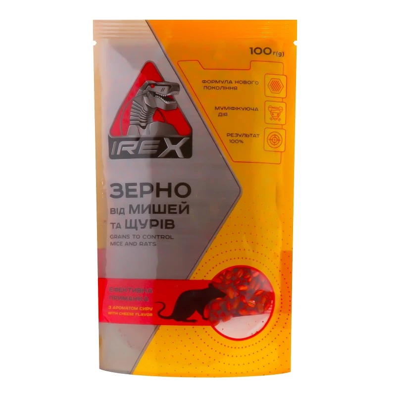 Зерно  від мишей та щурів Irex, 100 г