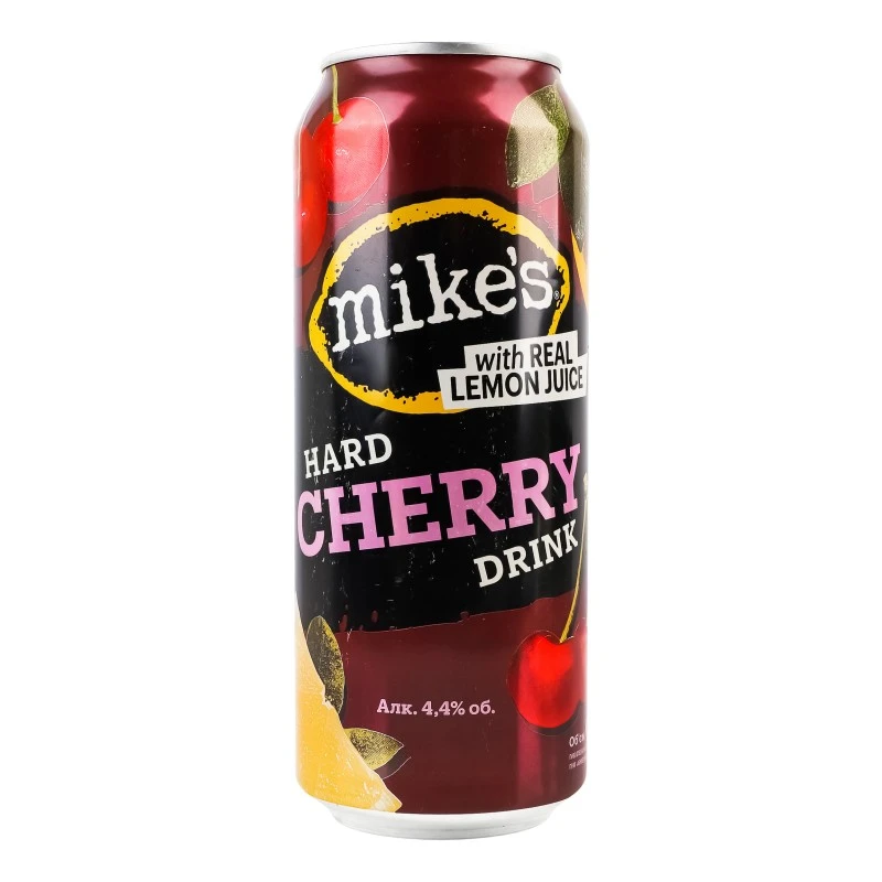 Пиво спеціальне Cherry ж/б Hard Drink Mike&#039;s, 0.5 л