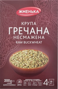 Крупа гречана несмажена Жменька к/у 4*50г