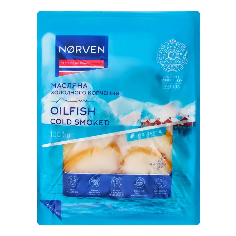 Масляна холодного копчення Norven, 120 г