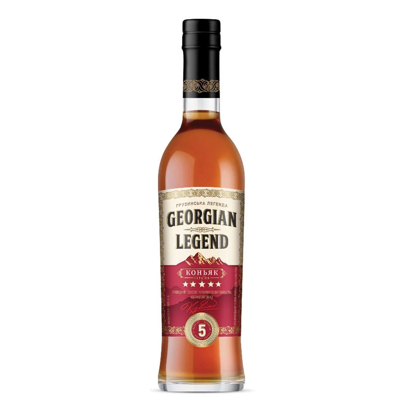 Коньяк 5 зірок Georgian Legend, 0.5 л