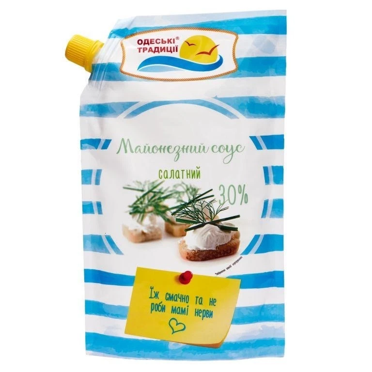 Майонез 30% Салатний Одеські традиції, 300 г
