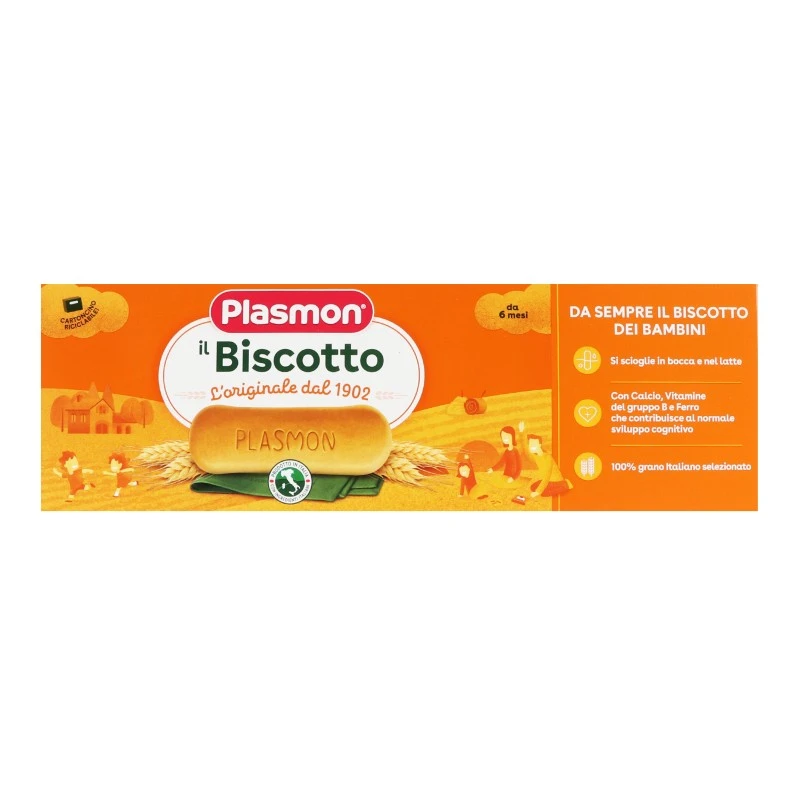 Печиво розчинне Plasmon, 120 г