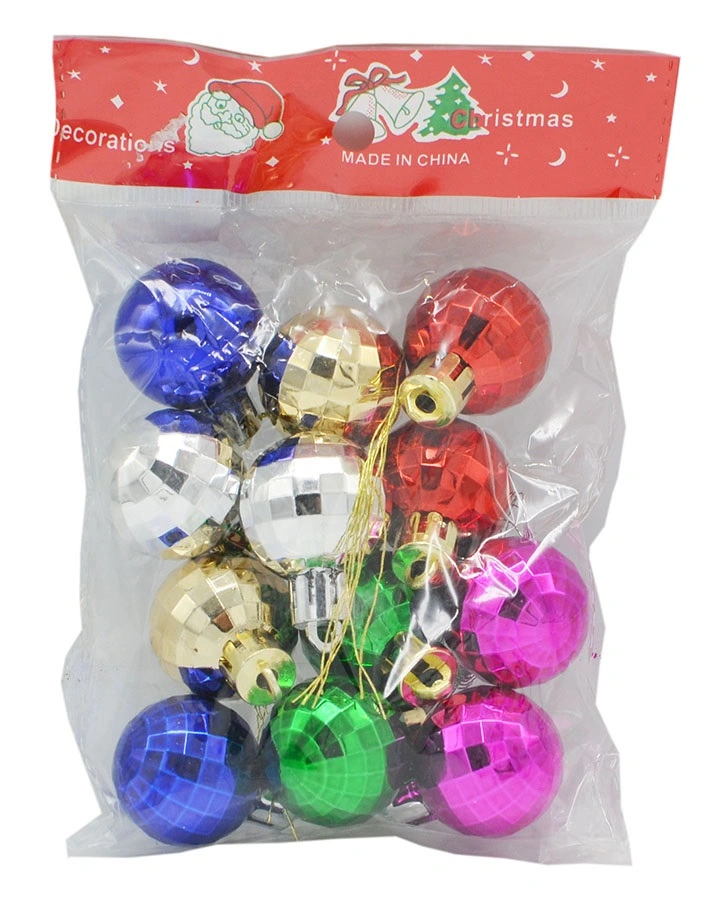 Набір новорічних куль 3см Меломан, 12 шт