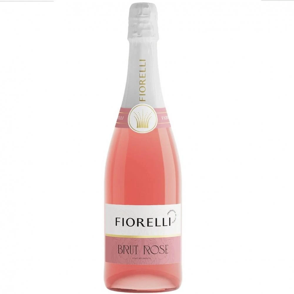 Вино ігристе рожеве брют Brut Rose Fiorelli, 0.75 л