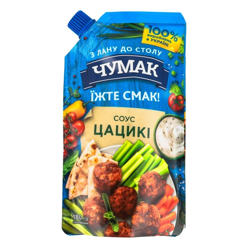 Соус Цацикі Чумак д/п 180г OLK