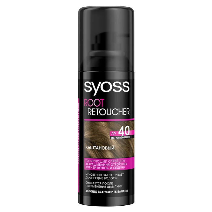 Спрей тонуючий каштановий Syoss 1шт