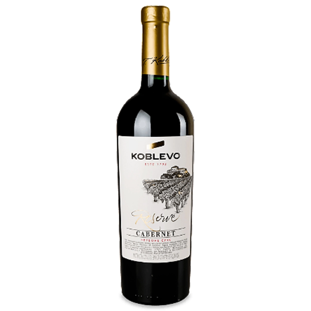 Вино червоне сухе Cabernet Koblevo, 0.75 л