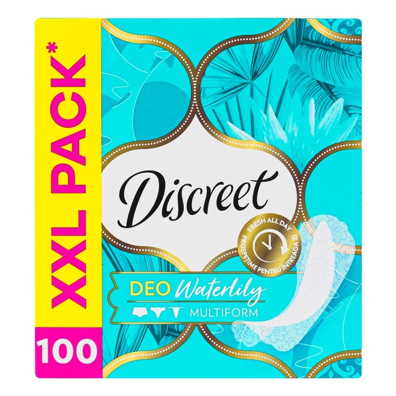 Прокладки гігієнічні щоденні Deo Water Lily Discreet, 100 шт/уп.