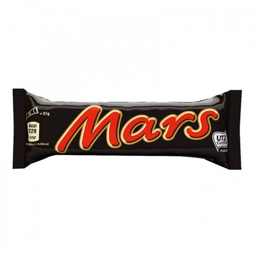 Вафельний батончик з нугою та карамеллю Mars, 51 г
