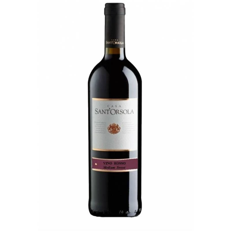 Вино червоне напівсолодке Vino Rosso SantOrsola, 0.75 л
