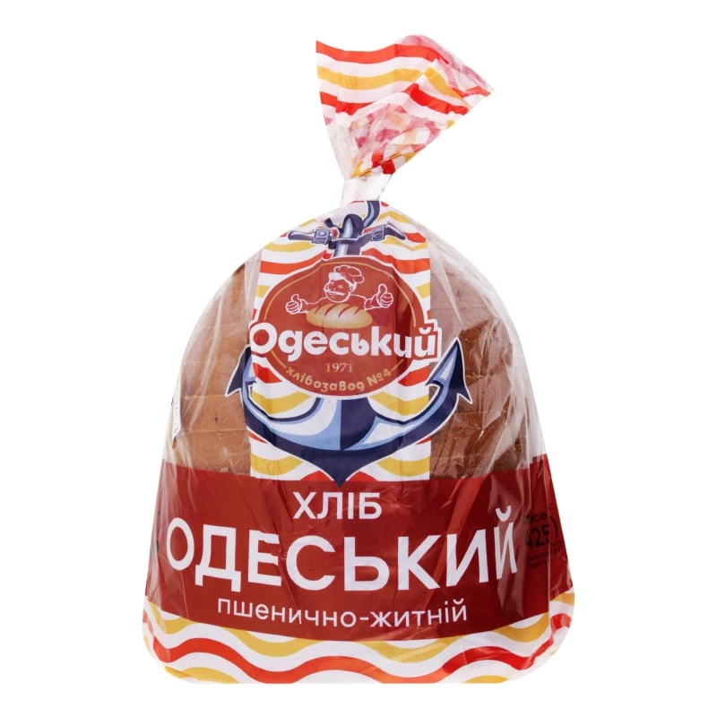 Хліб нарізний Одеський ОХЗ 4, 425/450 г