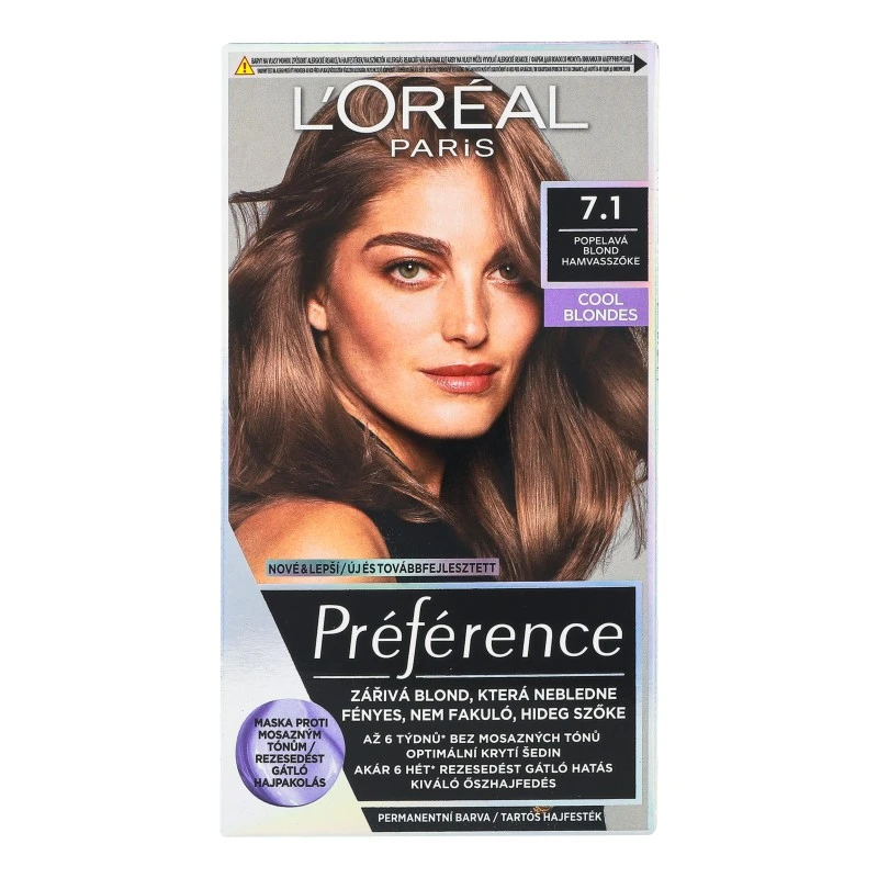 Крем-фарба для волосся Preference 7.1 L&#039;Oreal Paris, 1шт