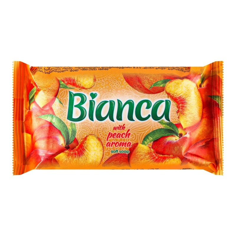Мило з ароматом персика Дитяче Bianca, 140 г
