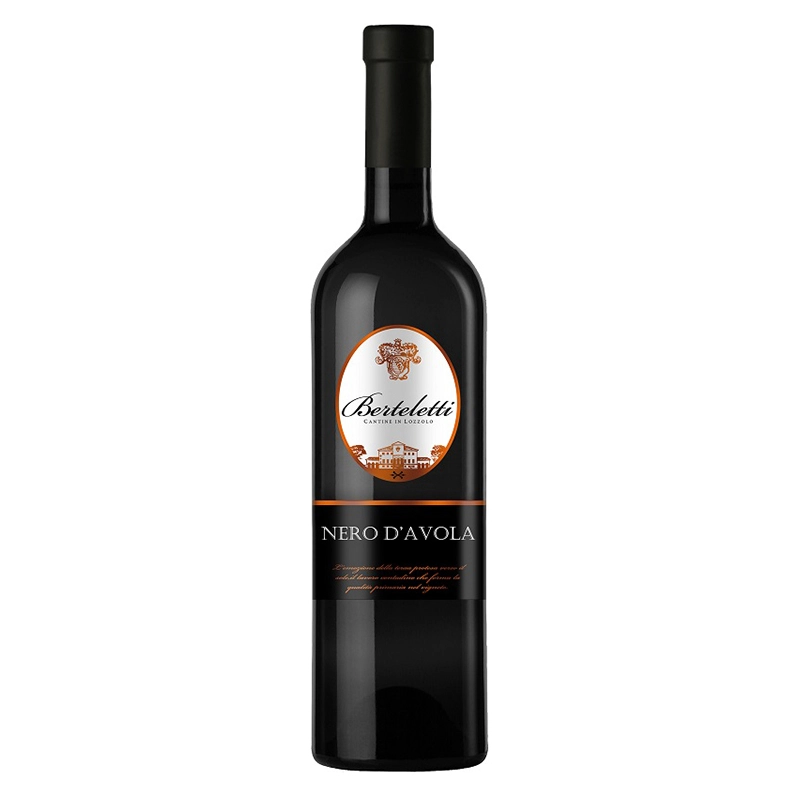 Вино червоне сухе Sicilia Nero Davola Berteletti, 0.75 л