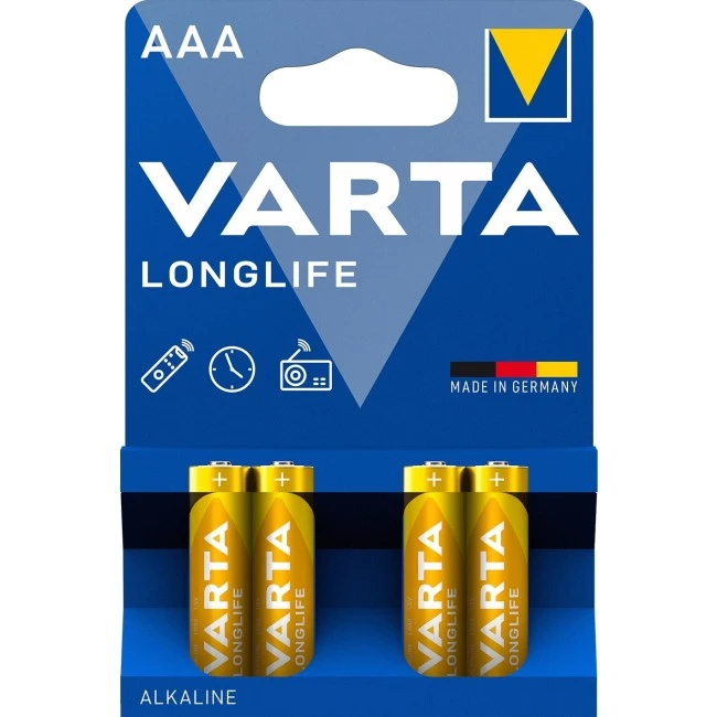 Батарейки AAA 1.5V L Varta, 4 шт