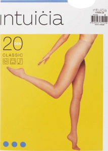 Колготки жіночі 20 den black 4 Intuicia Classic