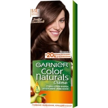 Крем-фарба для волосся Color Naturals  5.12 Garnier, 157 мл