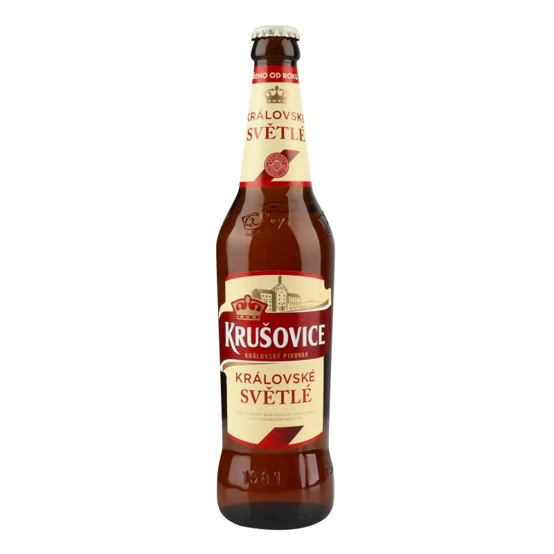 Пиво світле Kralovske Svetle Krusovice, 0.5 л