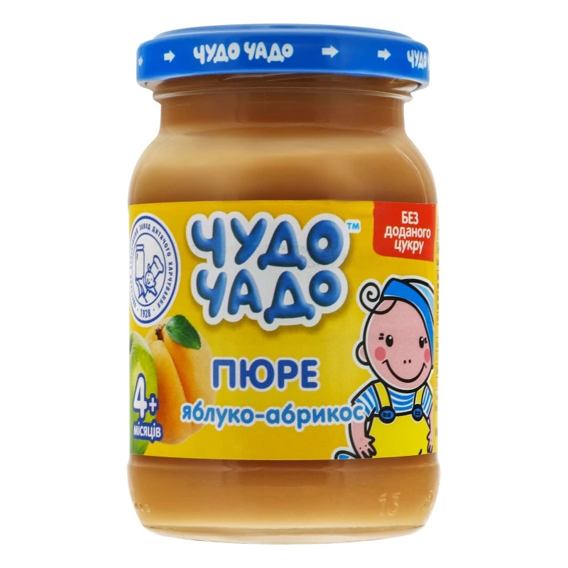 Пюре Яблуко-Абрикос Чудо Чадо, 170 г