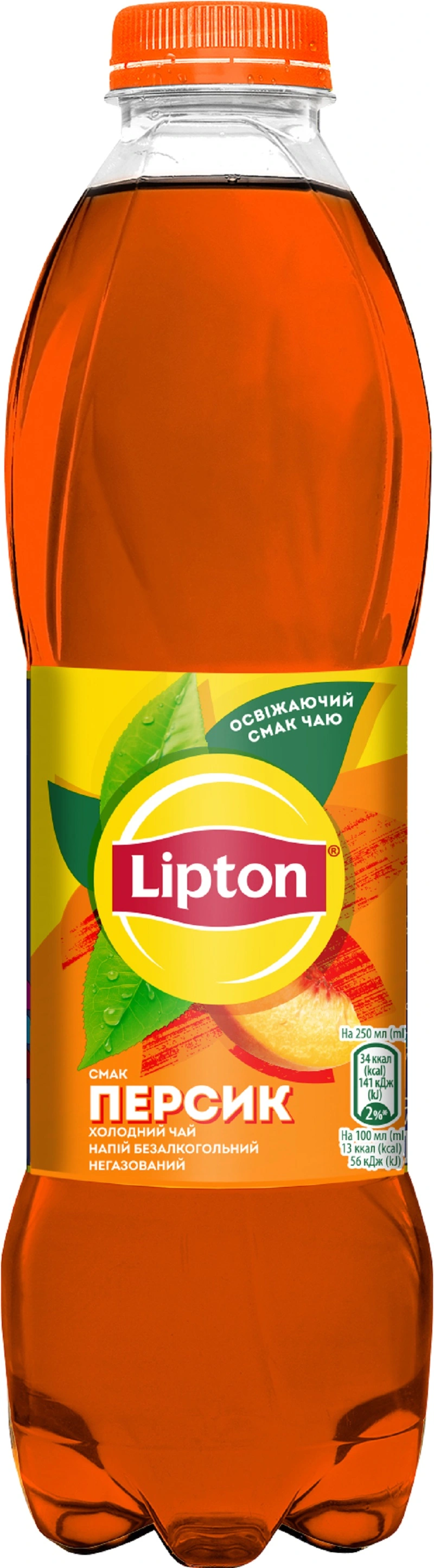 Чай холодний чорний Персик Lipton, 1 л