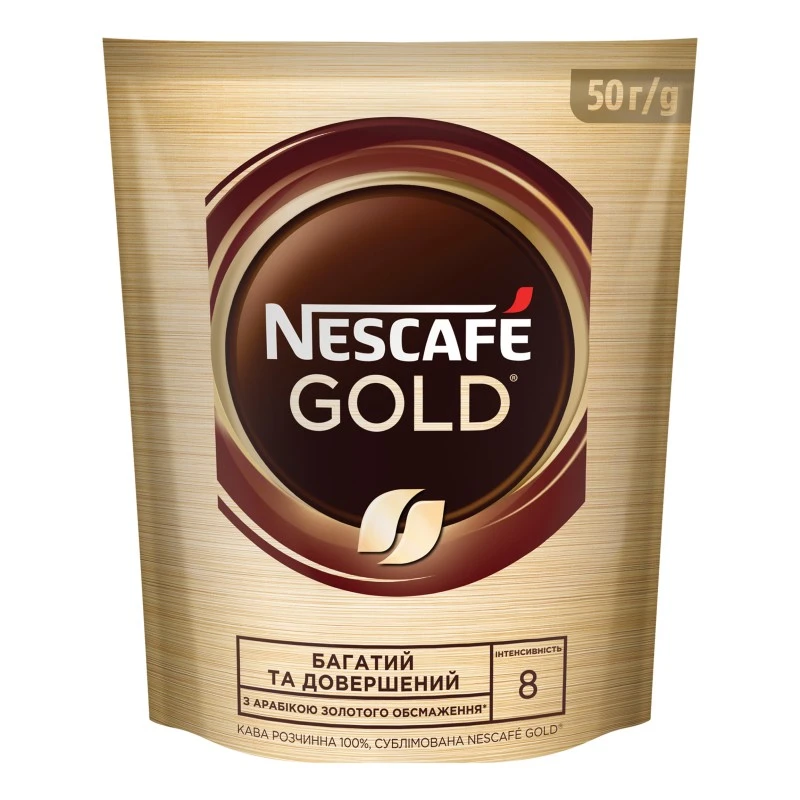 Кава розчинна Gold Nescafe, 50 г