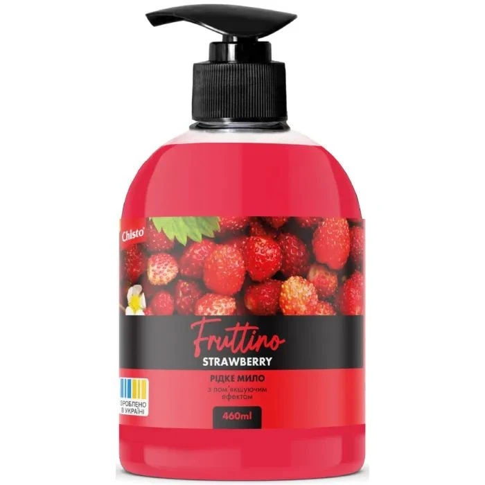 Рідке мило Strawberry Chisto Fruttino, 460 мл