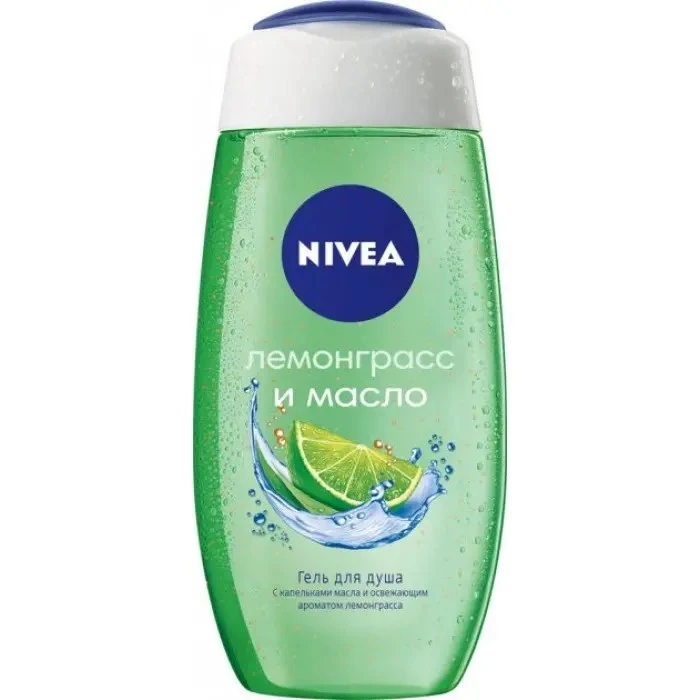 Гель для душу Свіжість лемонграсу Nivea, 250 мл