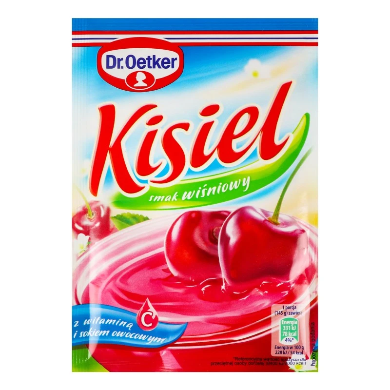Кисіль зі смаком вишні Dr.Oetker, 38 г