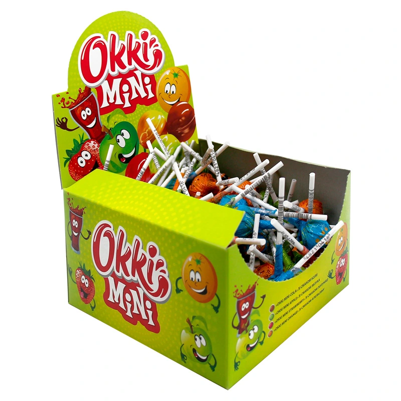 Карамель на паличці Mini mix OKKI, 5,8 г/шт.