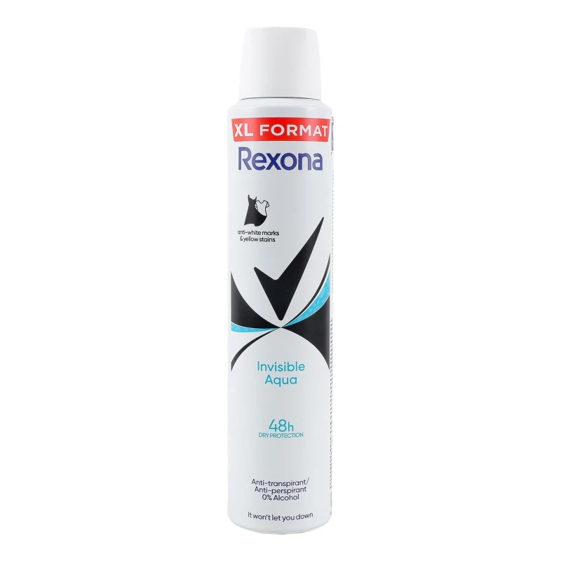 Антиперспірант аерозоль Invisible aqua Rexona 200мл
