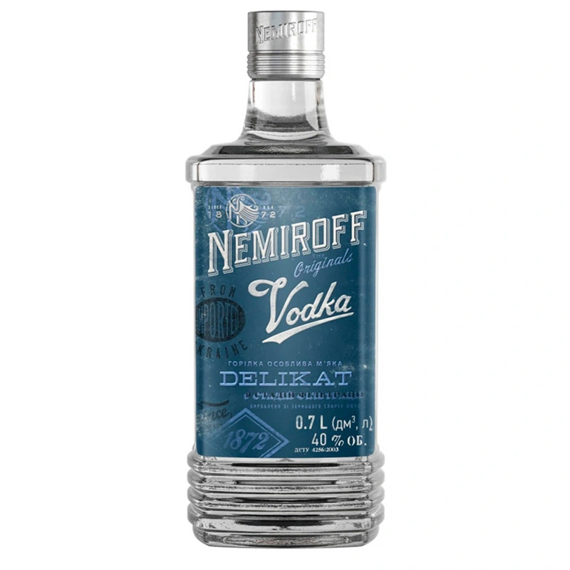 Горілка м&#039;яка Delikat Originals Nemiroff, 0.7 л