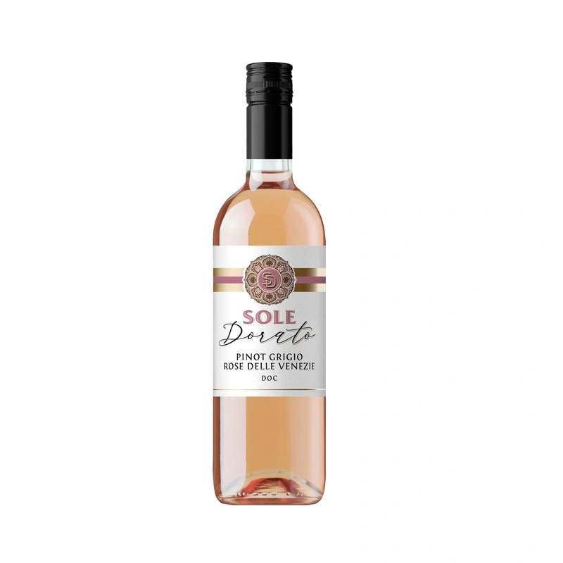 Вино 12% біле рожеве Pinot Grigio Rose delle Venezie Sole Dorato, пл 0.75 л