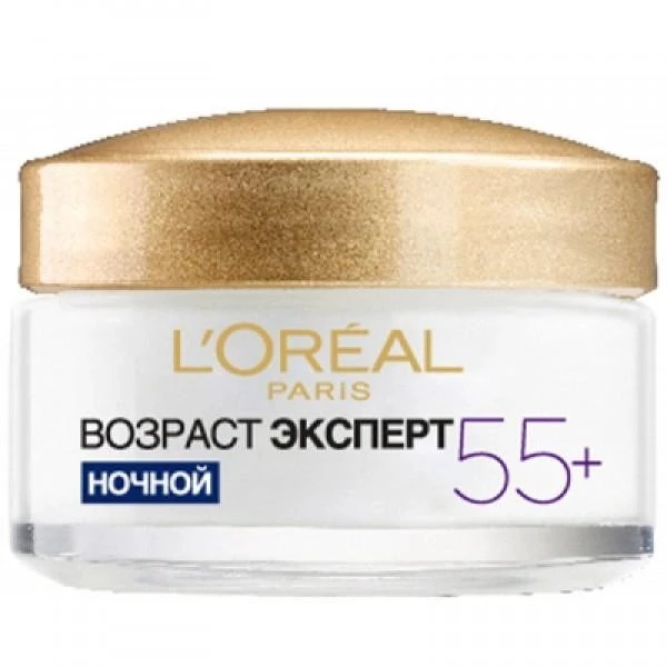 Крем для обличчя нічний, що відновлює проти зморшок 55+ L&#039;Oreal, 50мл
