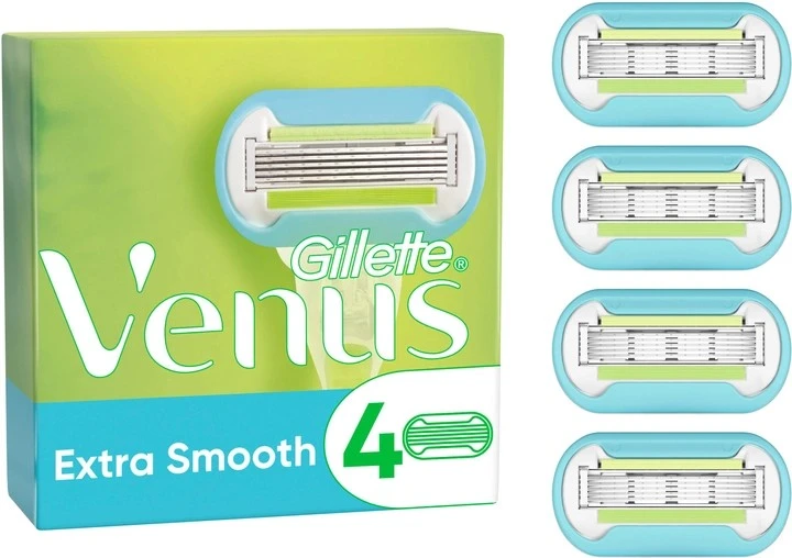 Змінні картриджі для гоління Venus Extra Smooth Gillette, 4 шт
