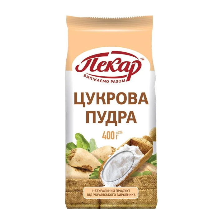 Цукрова пудра Пекар, 400 г