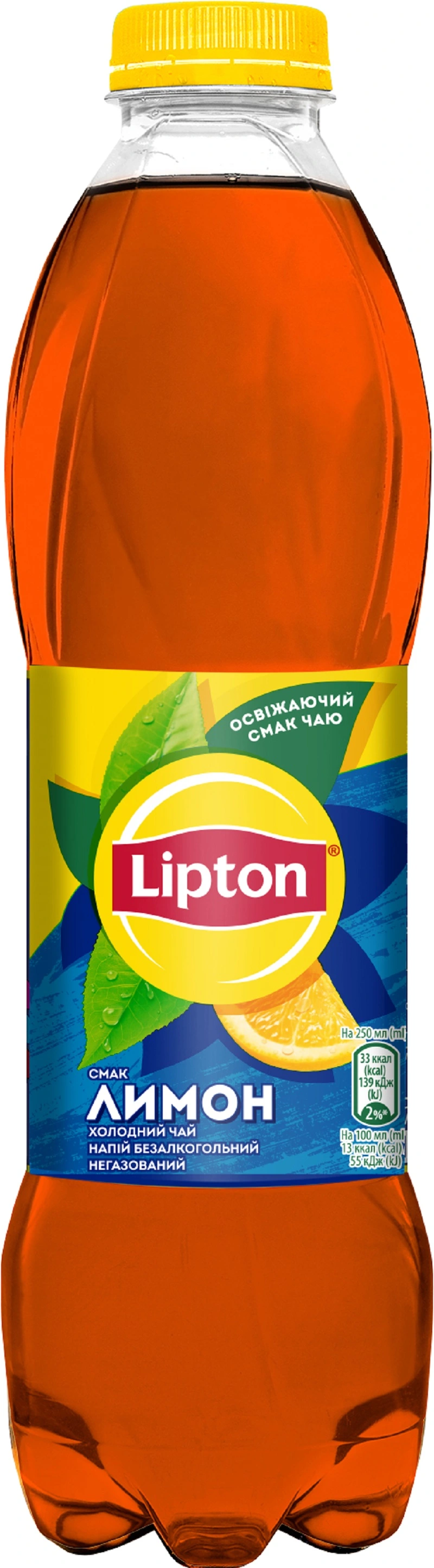 Чай холодний чорний Лимон Lipton, 1 л