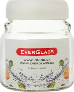 Банка з кришкою Велюр 550 мл EverGlass, 1шт