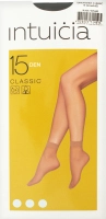 Шкарпетки жіночі 15 den чорний Intuicia Classic, 2 пари