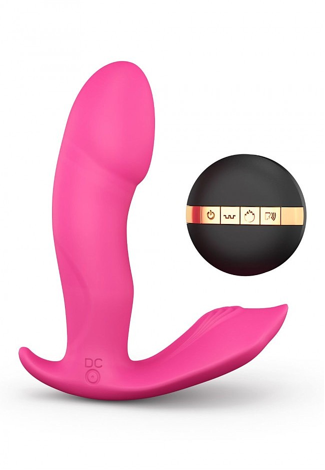 Вібратор з підігрівом та голосовим керуванням Marc Dorcel Secret Clit, 7 х 3,2 см