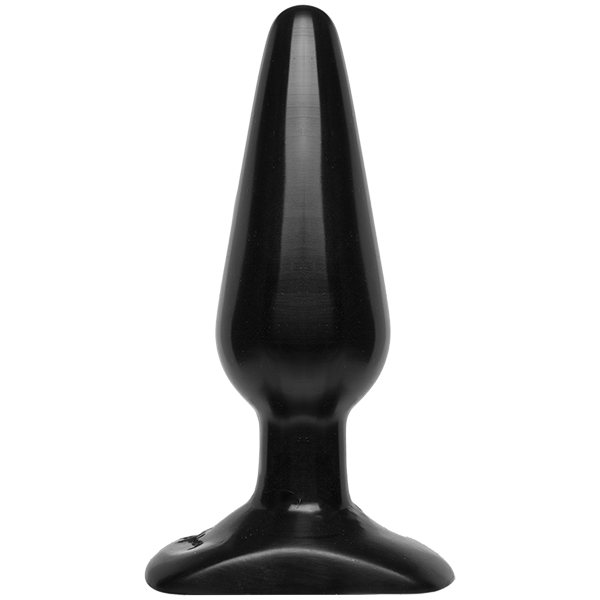 Анальная пробка Doc Johnson Smooth Classic Medium, 14 х 3,8 см