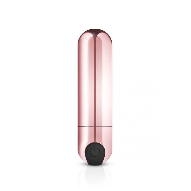 Перезаряжаемая вибропуля Rosy Gold  Nouveau Bullet Vibrator, 7,5 х 2 см