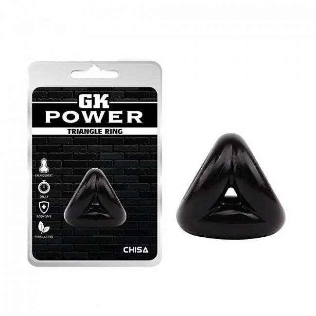 Ерекційне кільце Triangle Ring Chisa, 4  4,5 см