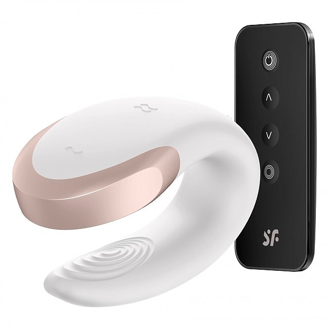 Смарт-вибратор для пар Satisfyer Double Love (Black) (Черный)