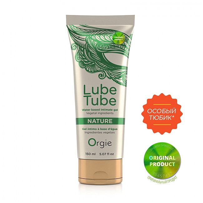 Натуральний лубрикант на водній основі Lube Tube Nature Orgie, 150мл