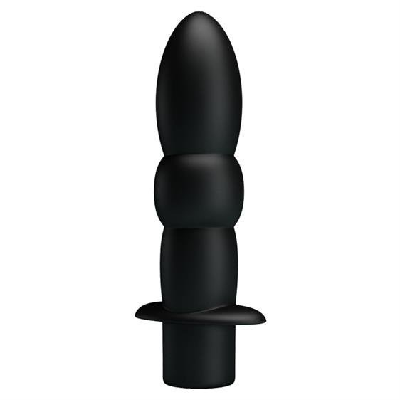 Анальний вібратор Pretty Love Wyatt Anal Vibro Plug Black, 11,5 х 2,7 см