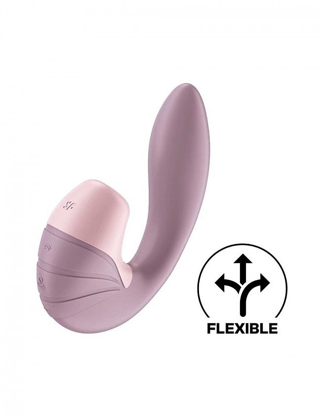 Вакуумний вібратор кролик Satisfyer Supernova Old Rose
