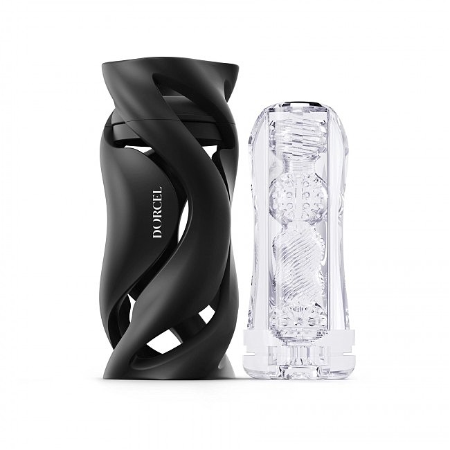 Мастурбатор Dorcel Deep Blow Black, 20 х 8 см