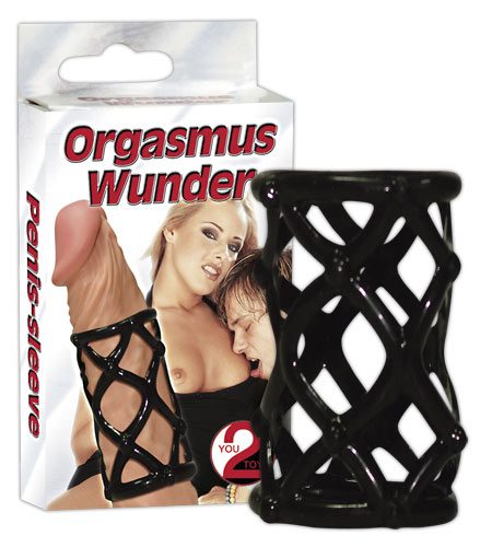 Насадка на член  Orgasmus Wunder чорний